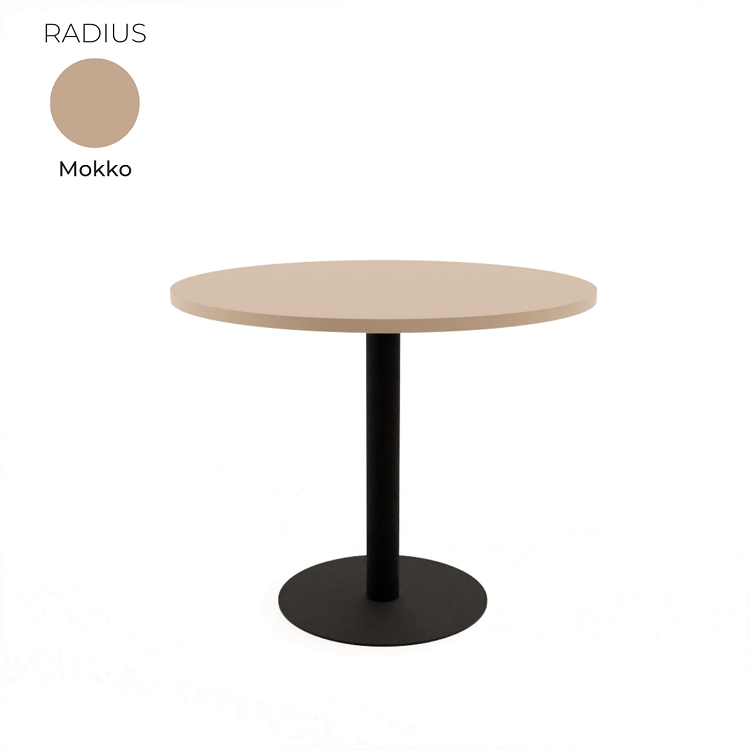 Стол обеденный круглый Алсав 21RADIUS.009 Mokko
