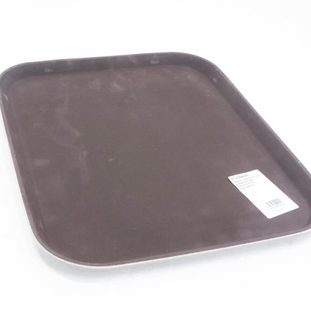Поднос прорезиненный Cambro 457х355, стеклопластик коричневый арт. УТ-00088281 (Без эксплуатации 1 шт)