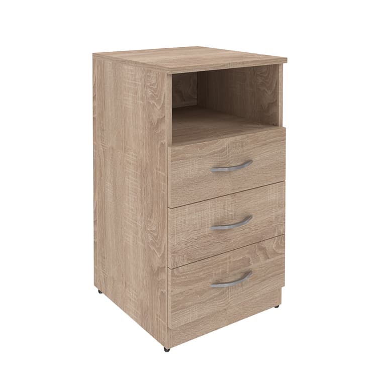Тумба приставная Skyland SC-3D.1A дуб сонома светлый 407х450х760 SIMPLE
