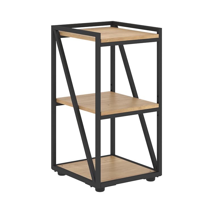 Стеллаж Skyland LMLC 40 дуб бофорд/черный 400х430х781 LOFTIS