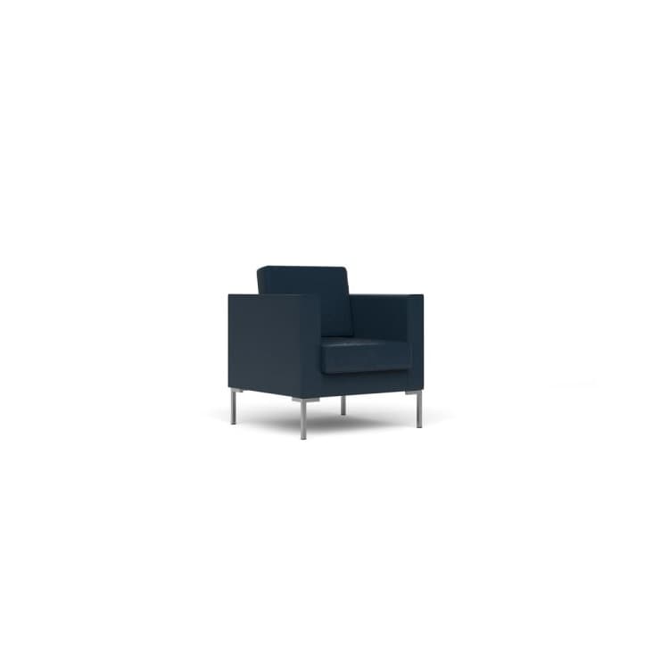 Кресло мягкое Юнитекс Malta Ml/kr/cn1128 экокожа премиум / синяя