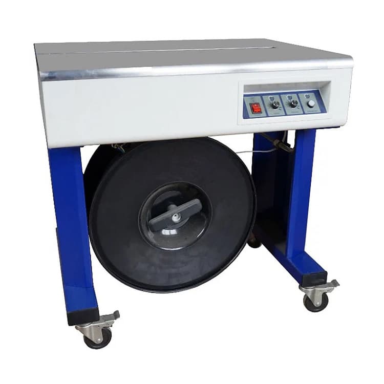 Полуавтоматическая стрейпинг-машина Hualian Machinery HL-202 (открытый стол)