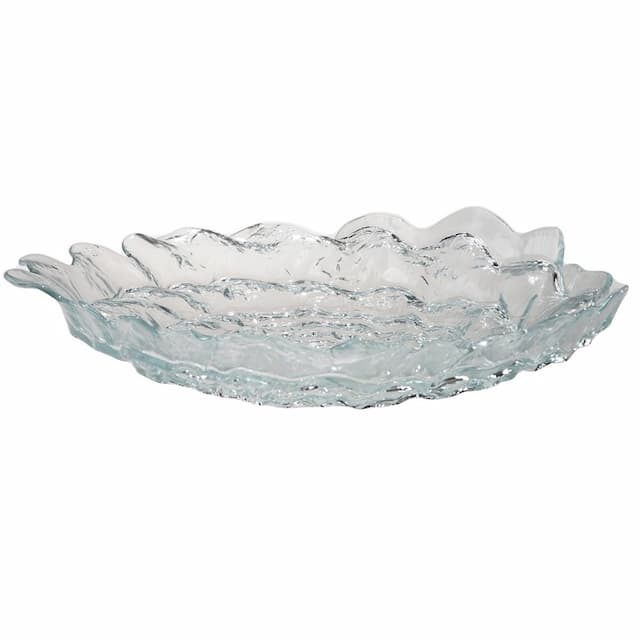 Блюдо ARDACAM Conch ARD 6861.1 d 28,6 см h 6 см (стекло, прозрачное)