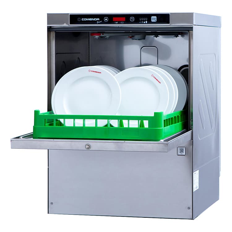 Машина посудомоечная Comenda PF45 с дозаторами и помпой