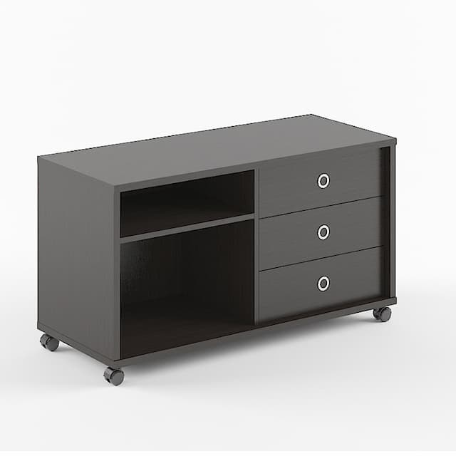 Тумба мобильная Skyland B 202A венге магия 1200х500х660 BORN