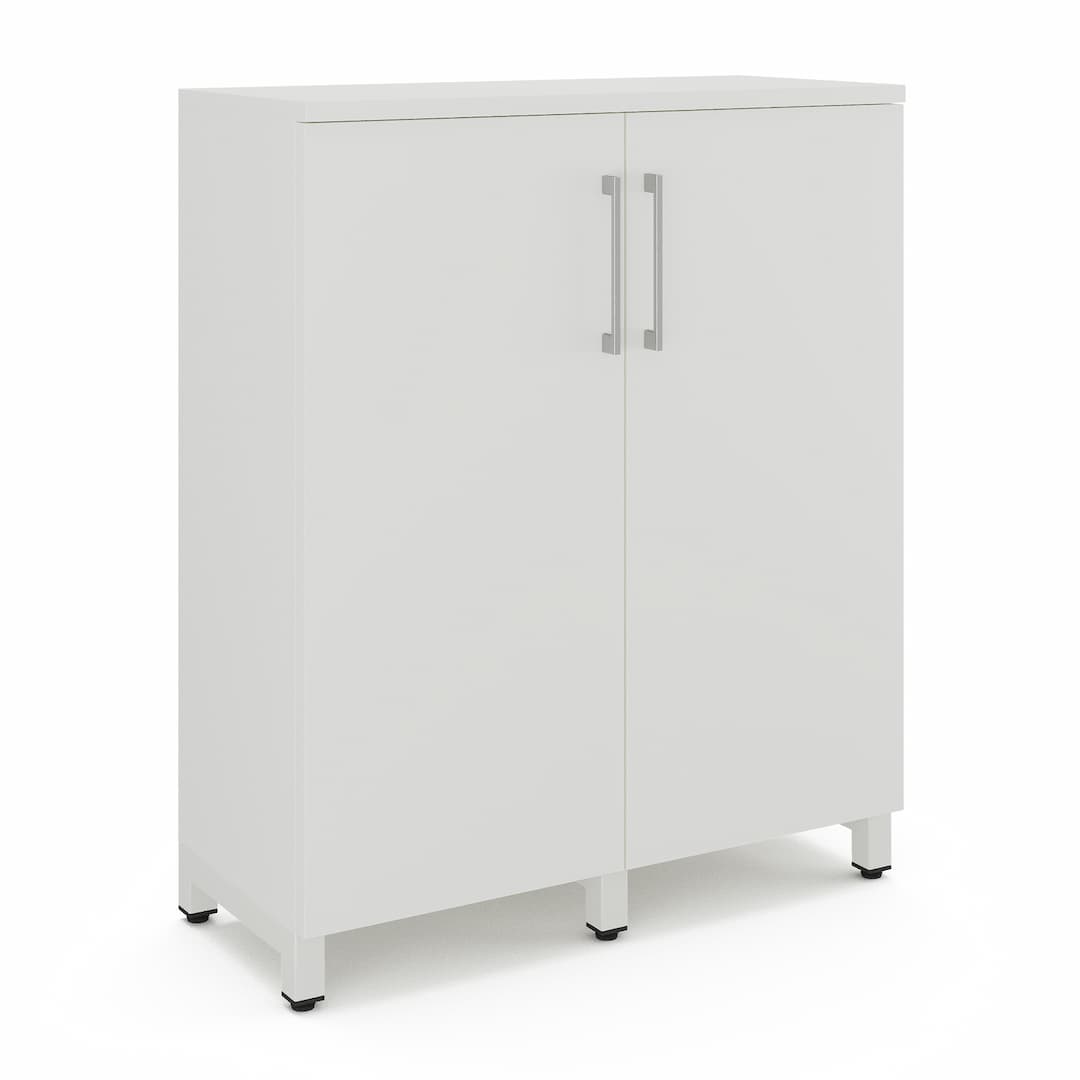 Шкаф распашной Kobor HR/3-90/60/M white/premium