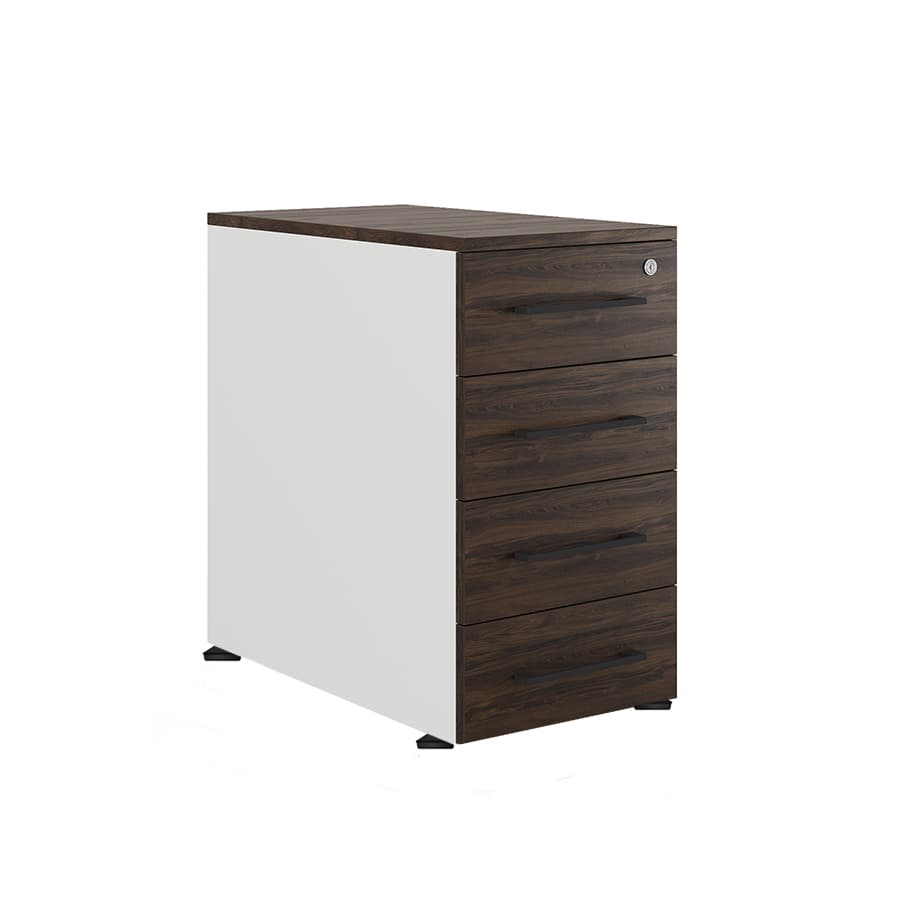 Тумба приставная Kobor TS4-40/70 white/charlston