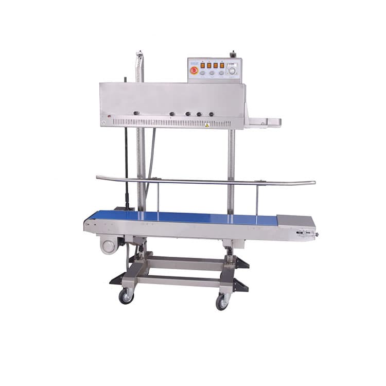 Вертикальный конвейерный запайщик с правой подачей  Hualian Machinery FRM-1120LD