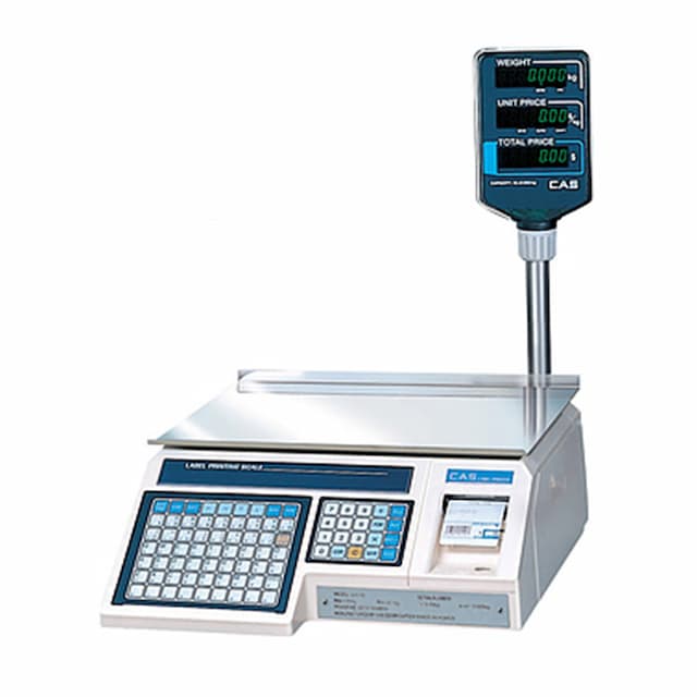 Весы торговые с печатью этикеток Cas LP-15R (V.1.6.) TCP-IP