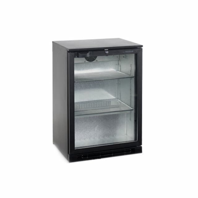 Шкаф холодильный со стеклом TEFCOLD BA10H барный черный