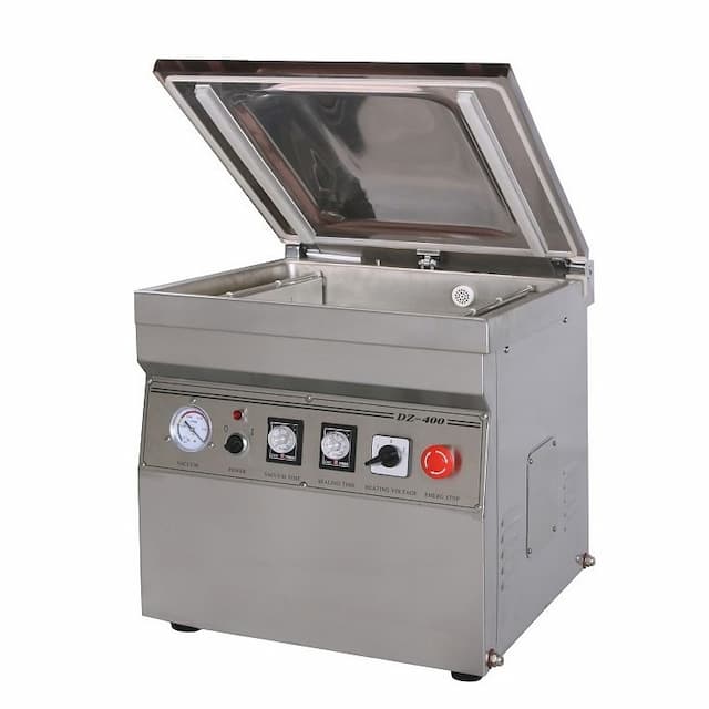 Вакуумный упаковщик EKSI EDZ-400/2T камерный настольный