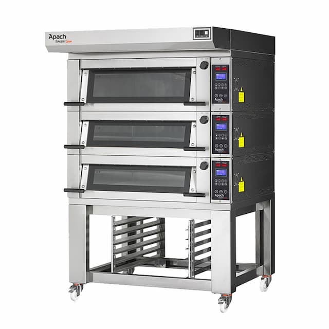 Печь подовая с подставкой с направляющими APACH BAKERY LINE E2LK6S DP