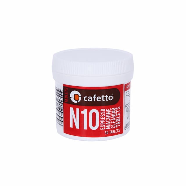 Cредство для чистки автоматических кофемашин Cafetto N10 Tablets (1x50 таб)