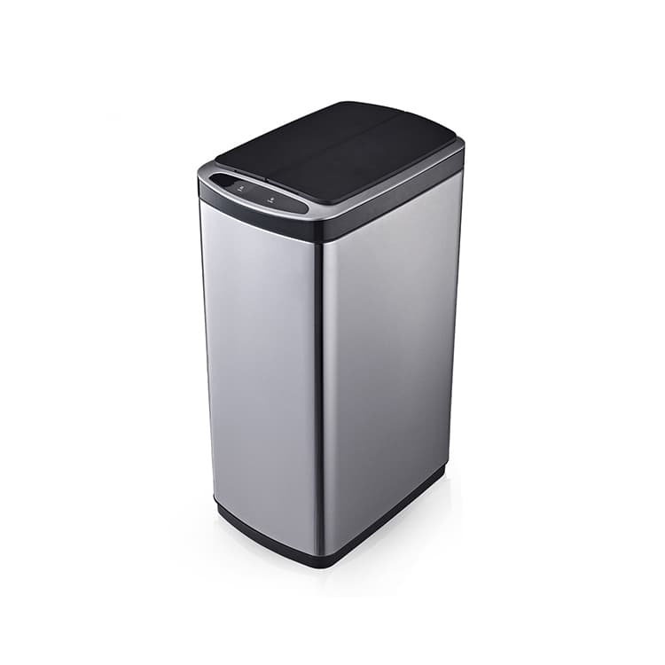 Ведро для мусора сенсорное, прямоугольное, створки, внутр ведро, Foodatlas JAH-5212, 30 л