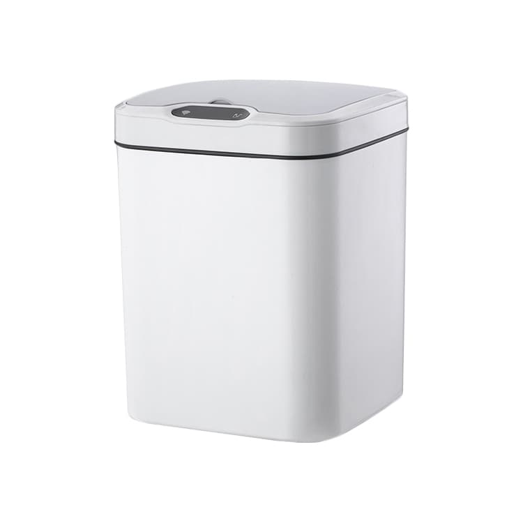Ведро для мусора сенсорное, квадрат, Foodatlas JAH-6511, 15 л (белый)
